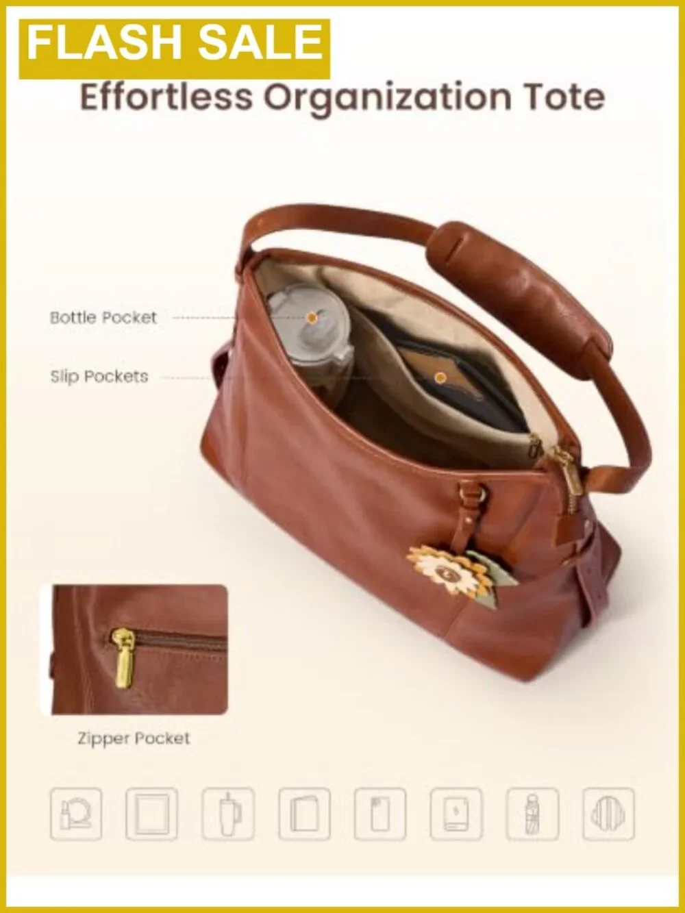 Women's Hobo Handbag PU Leather Crossbody Shoulder Bag with Adjustable Strap